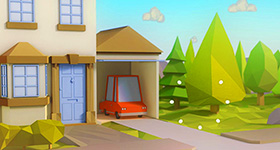 现代汽车三维 MG 动画